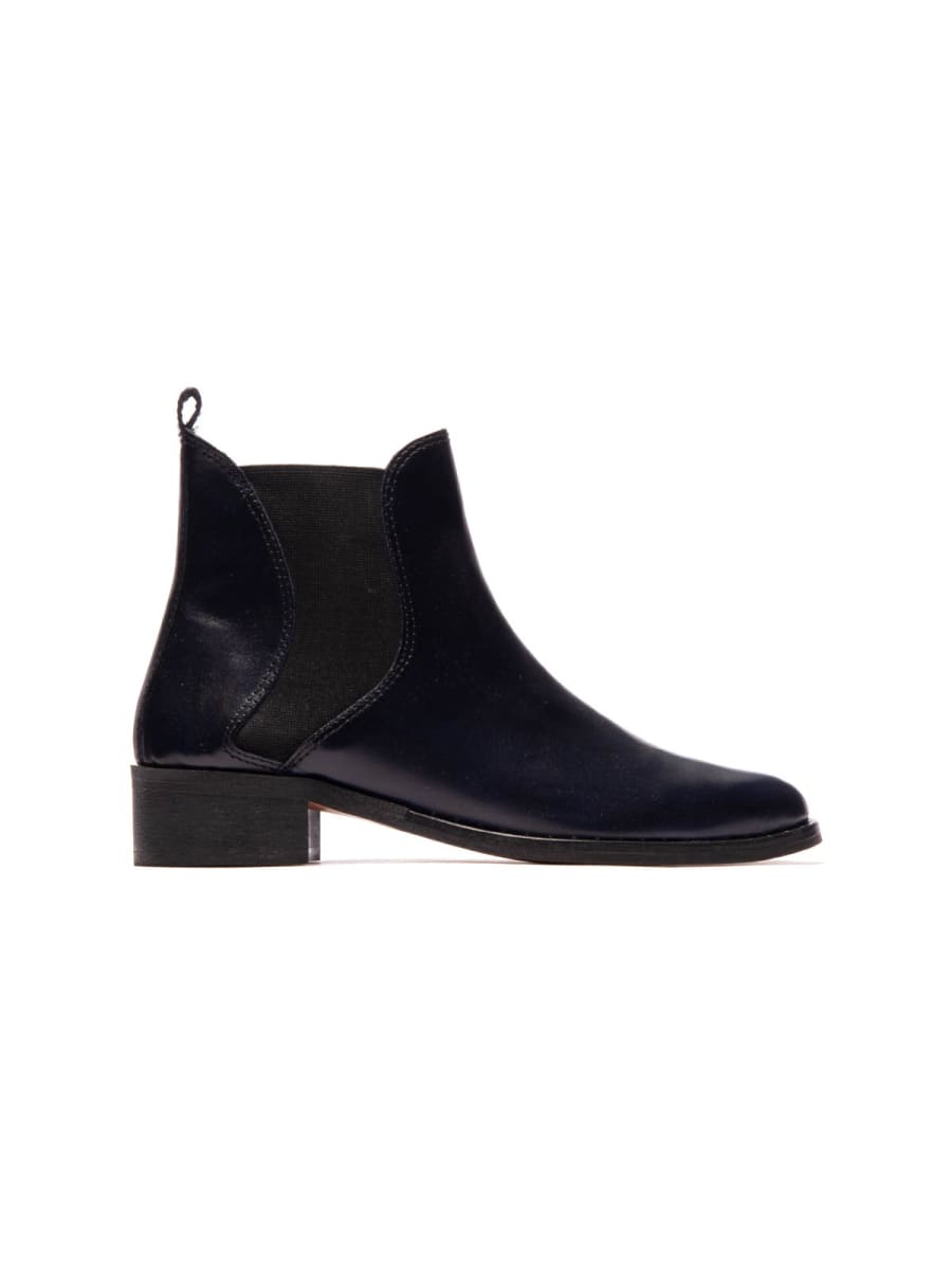 L'intervalle - Aversa Navy Leather