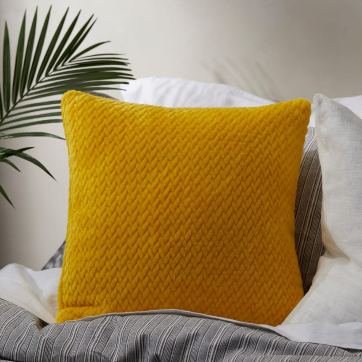 Simons Microfibre Chevron Cushion