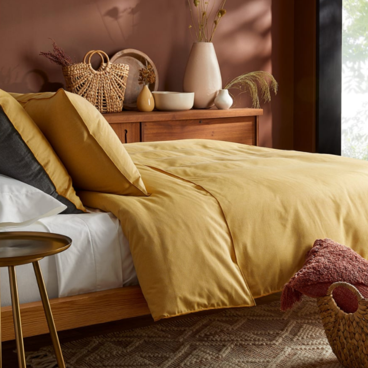 Simons Chambray Duvet Cover Set