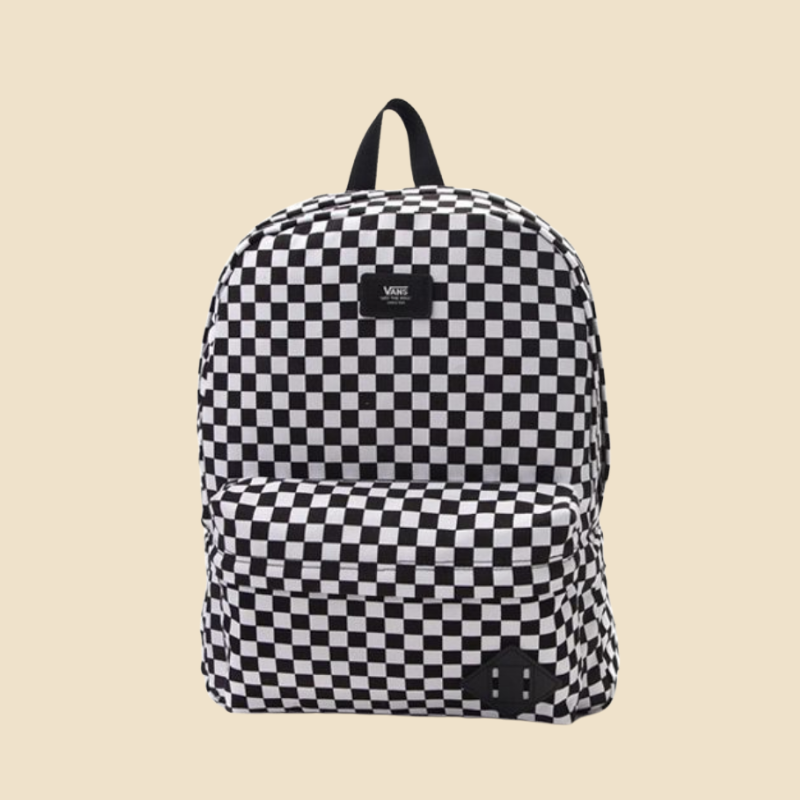 Vans checkered print backpack from Journeys