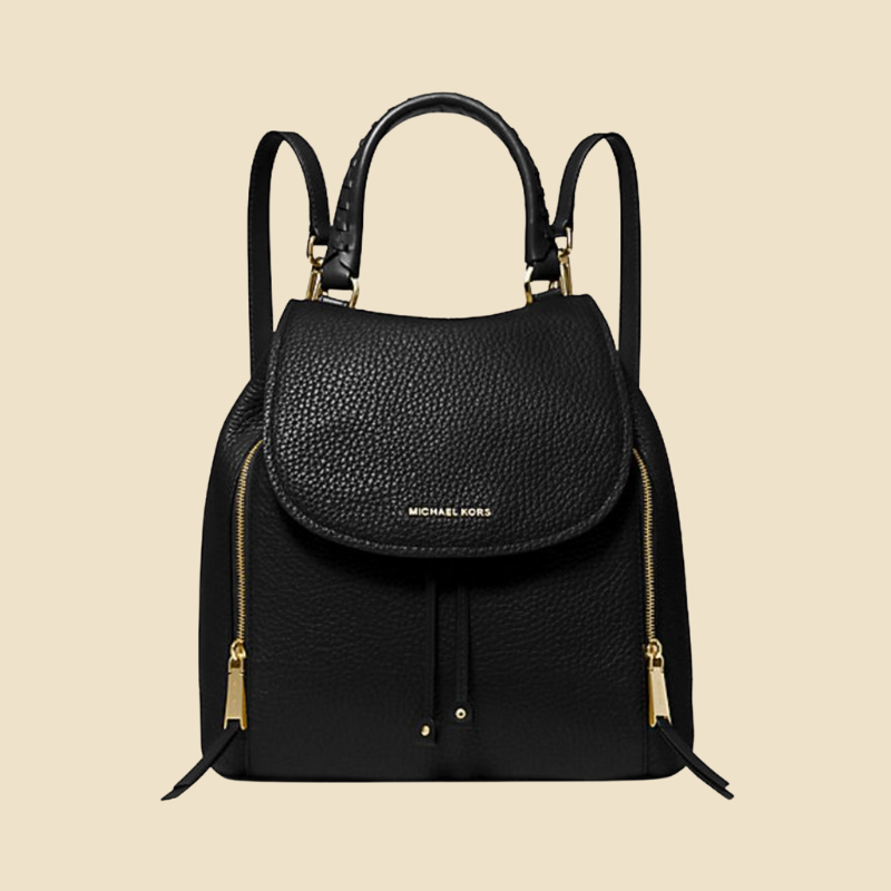 Michael Kors black backpack