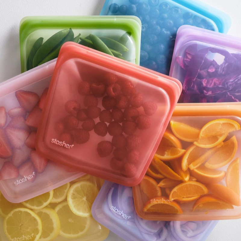 Stasher reusable lunch bags from Hudson's Bay