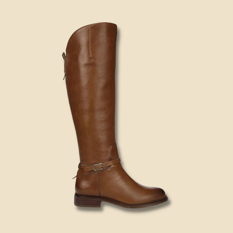 Hudson's Bay knee high brown boots