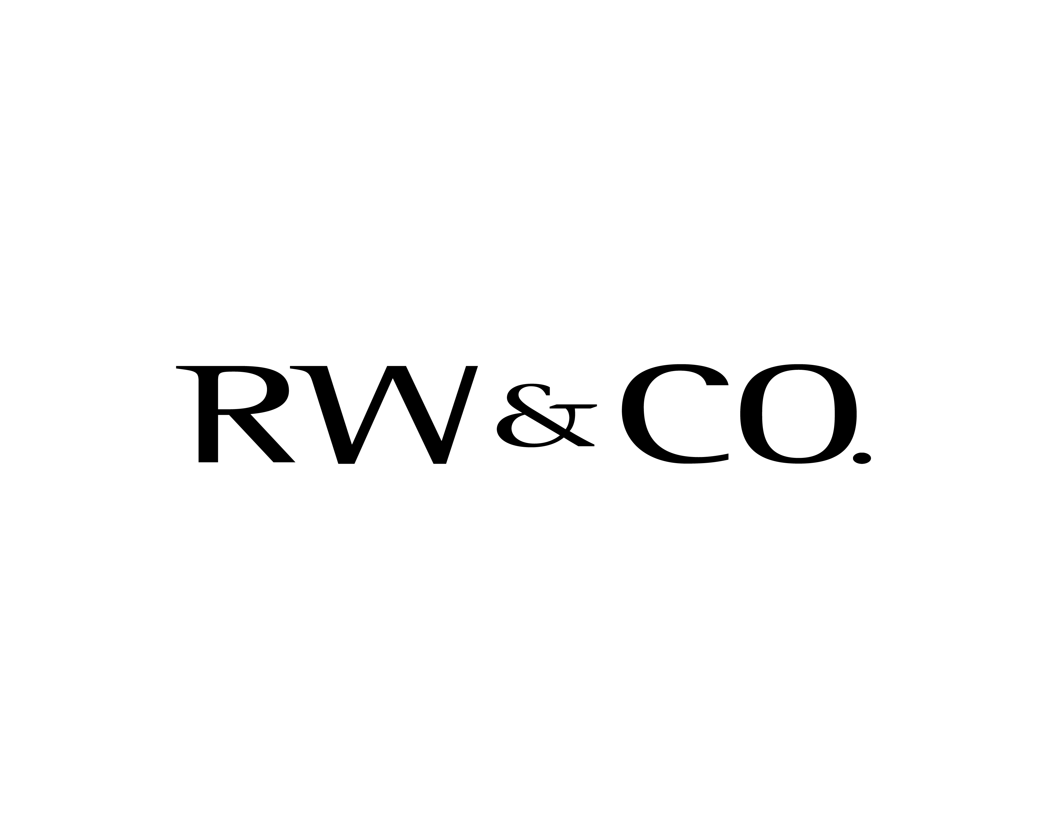RW & Co. logo