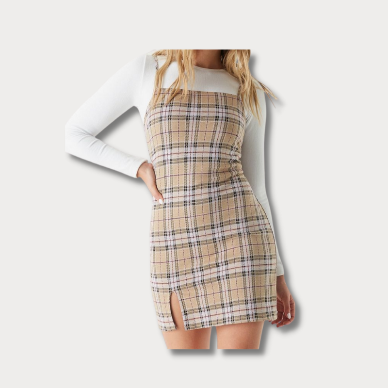 Plaid dress from Urban Planet