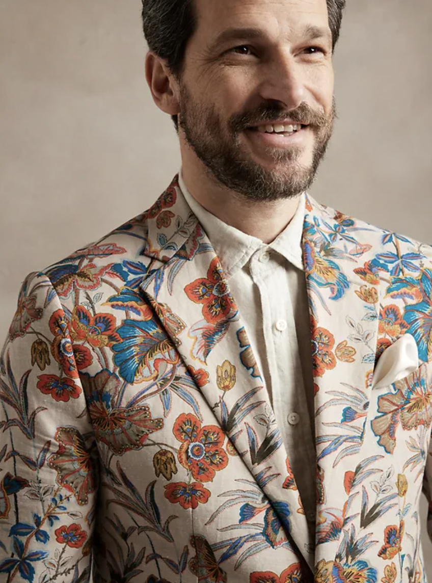 floral blazer