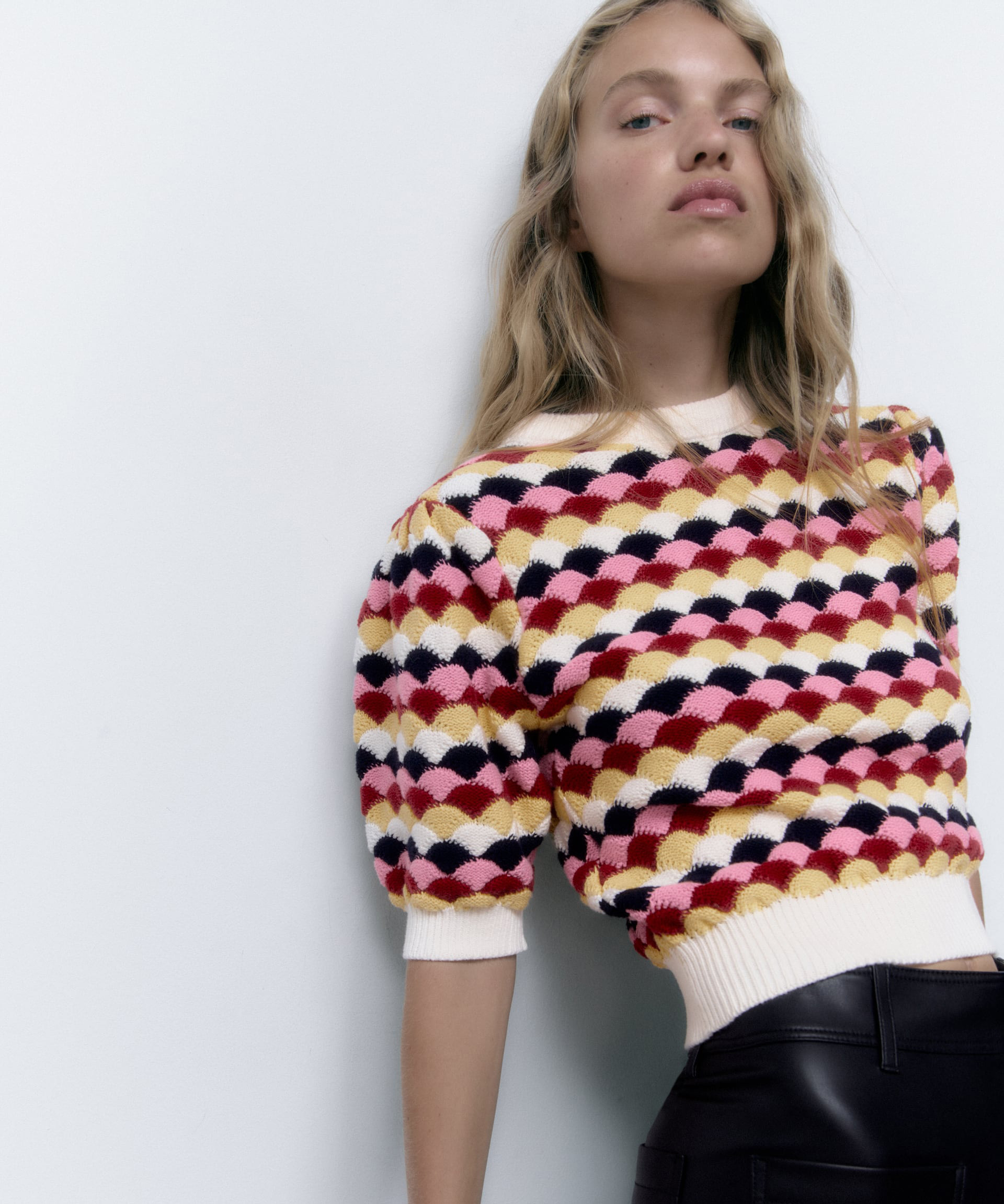 zara knit sweater