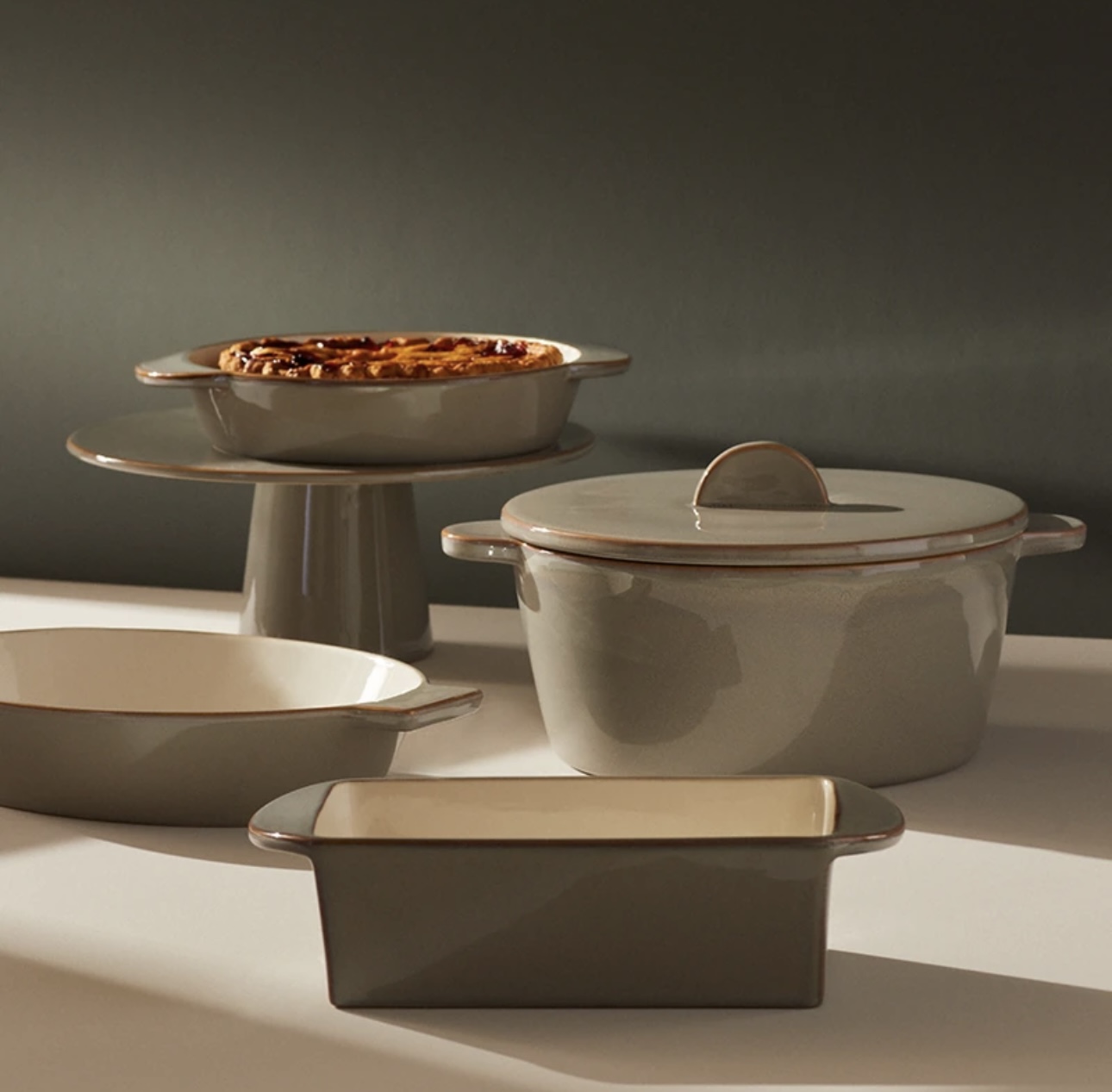Grey-coloured cookware from Indigo
