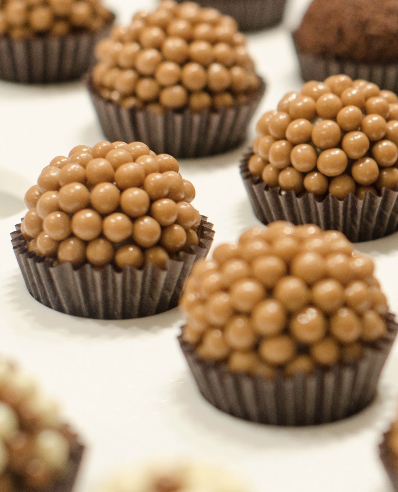 Salted Caramel Brigadeiros from Chocollata Gourmet