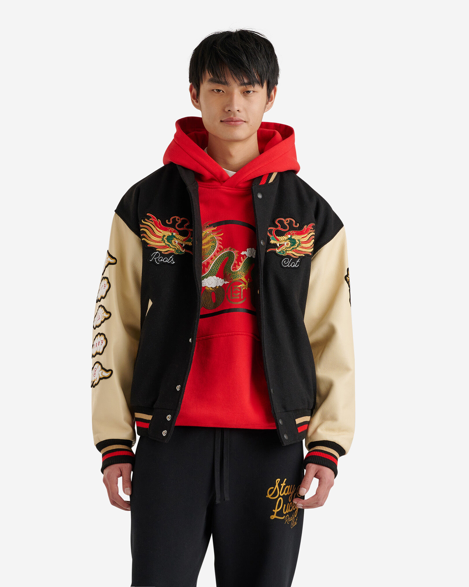 roots x clot lny jacket