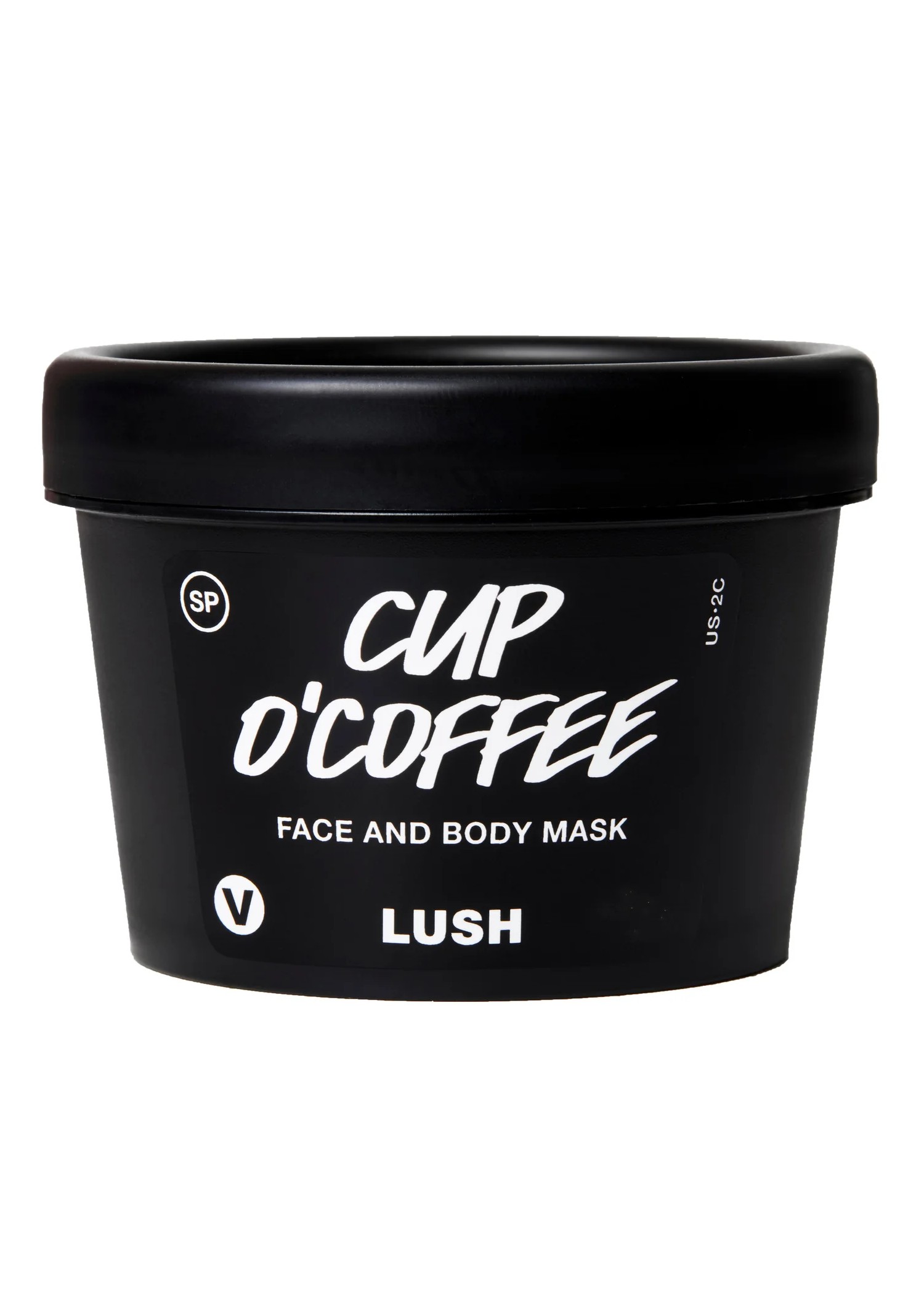 a small cosmetic black tub