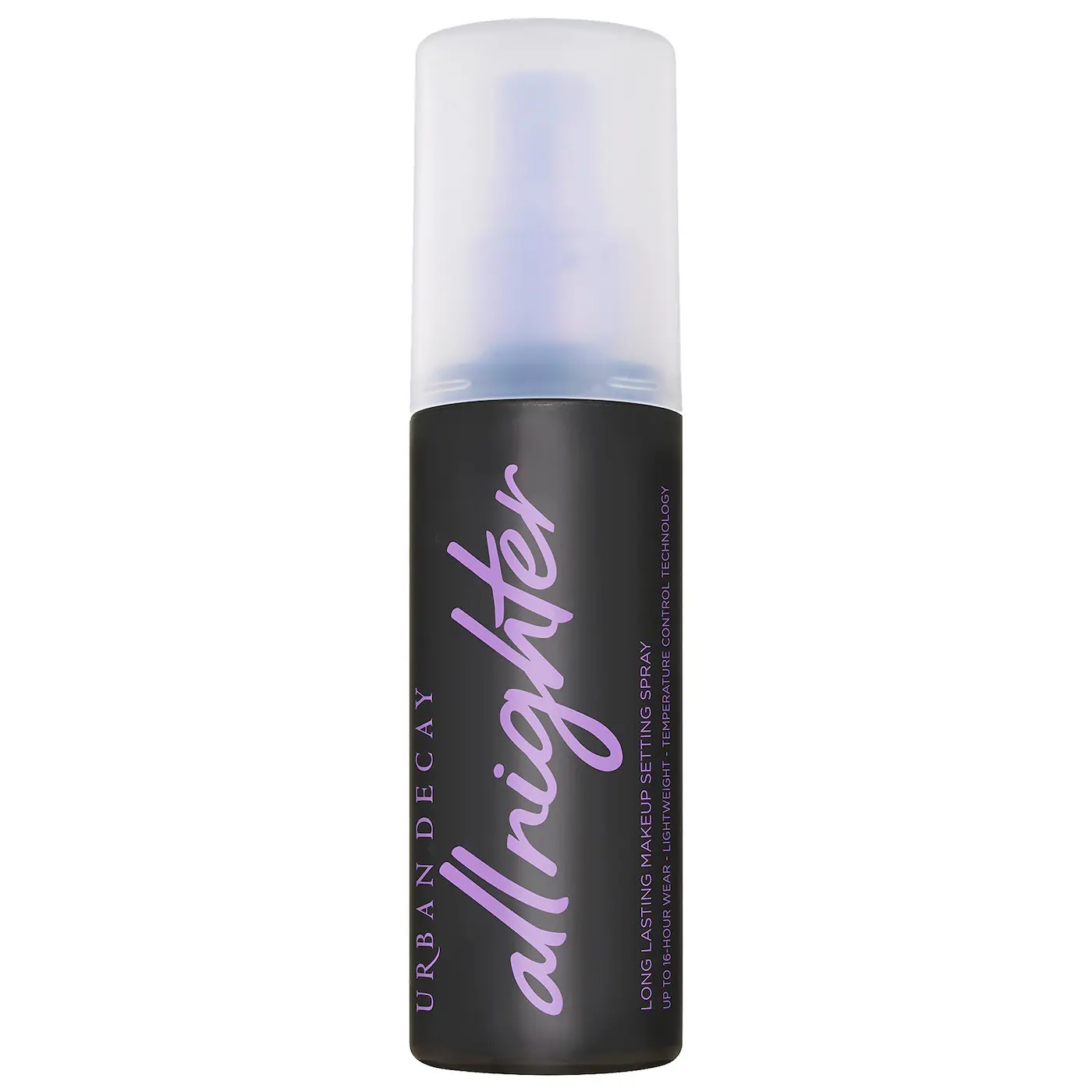 A small cosmetic setting spray tube