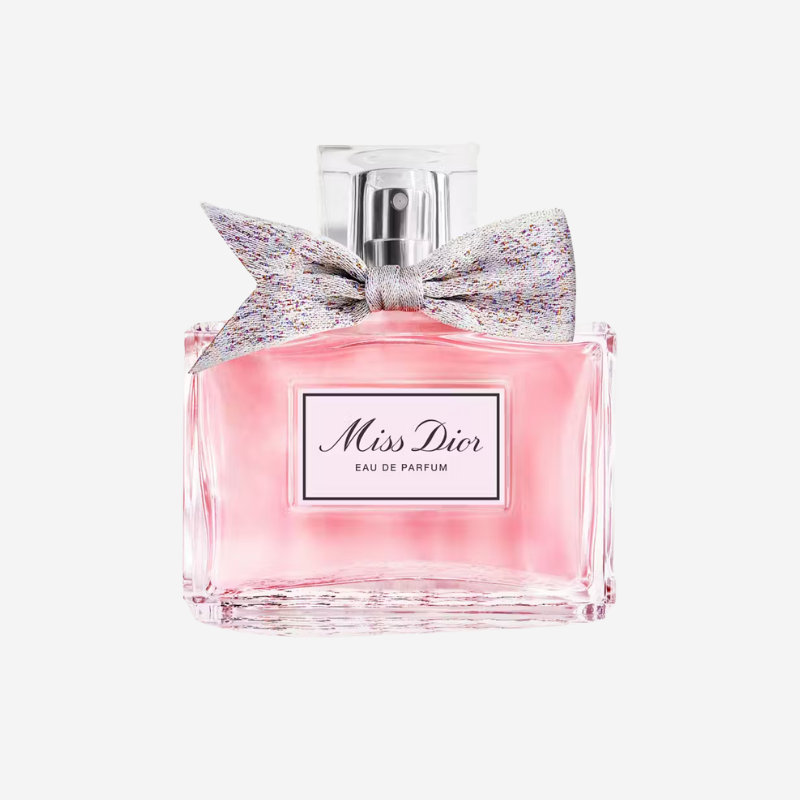 A pink bottle of perfume from Dior.